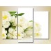 Картина Gallerix Triptych Bouquet of white tulips 02 (2699530)