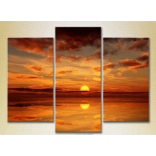 Pictură Gallerix Triptych Sunset 02 (2181132)