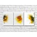 Pictură Gallerix Triptych of sunflowers (500703)