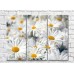 Картина Gallerix Triptych of daisies (500712)