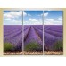 Pictură Gallerix Triptych Lavender Field (2181116)