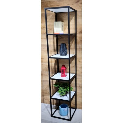 Стеллаж Mobildor-Lux Loft 5 (8681 Alb briliant)