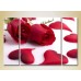 Pictură Gallerix Triptych Roses and Hearts 01 (2699465)