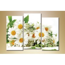 Pictură Gallerix Triptych Daisies 08 (1612512)