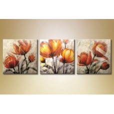 Pictură Gallerix Triptych Tulips 2 (1612517)