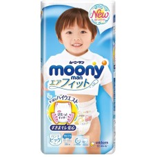 Подгузники Moony Diapers-Panties Boys Big XL 46pcs