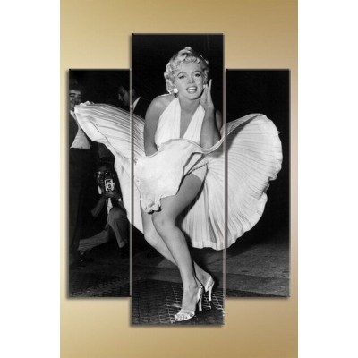 Pictură Gallerix Triptych Marilyn Monroe 01 (1523156)