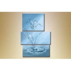 Pictură Gallerix Triptych tulip out of water 2 (1563263)