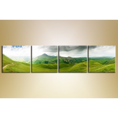 Картина Gallerix Triptych alpine landscape (1409554)