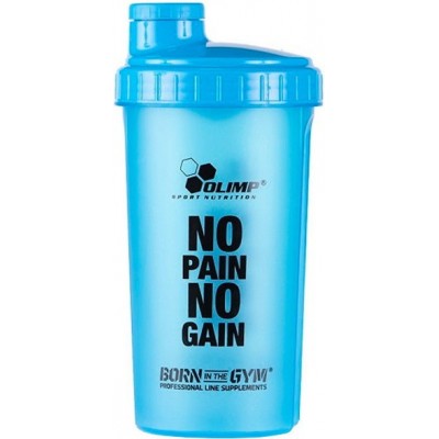 Shaker pentru nutriție sportivă Olimp Shaker Blue 700ml