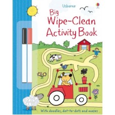 Книга Big wipe-clean activity book (9781409551577)