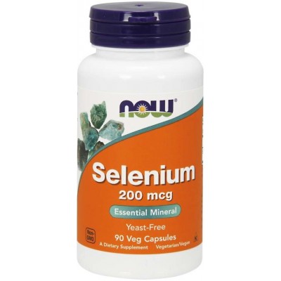 Витамины NOW Selenium 200mg 90cap