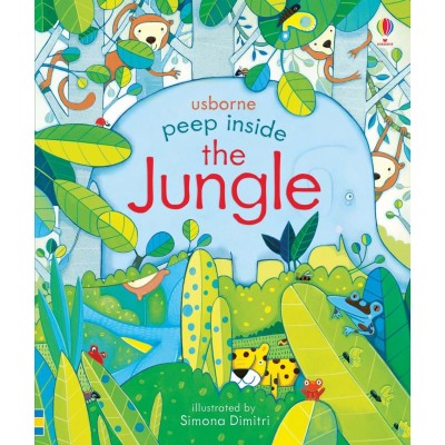 Книга Peep inside the jungle (9781409599159)