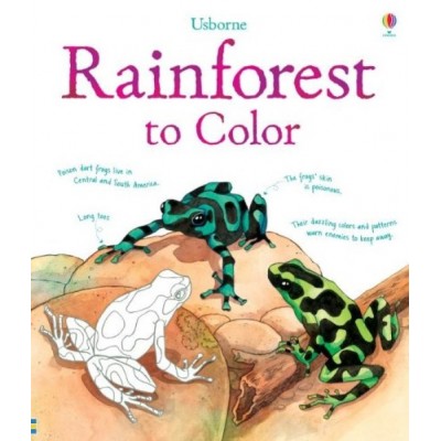 Книга Rainforest to Color (9780794533069)