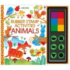 Книга Rubber stamp activities animals (9781474953580)