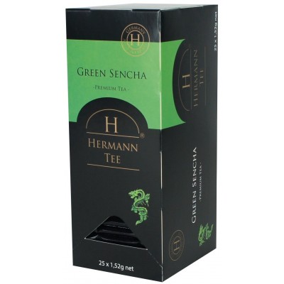 Ceai Hermann Green Tea Sencha 25x1.5g