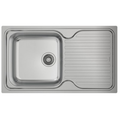 Chiuvetă de bucătărie Teka Classic 1B 1D 86 Inox Microtexture