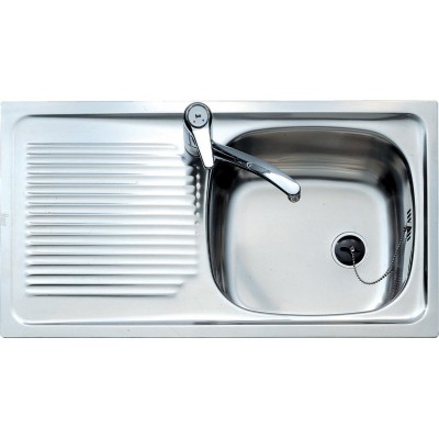 Chiuvetă de bucătărie Teka Universal E/800.440 1B 1DR Inox