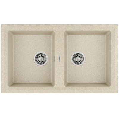 Chiuvetă de bucătărie Teka Stone 90 B TG 2B Sand Beige