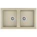 Кухонная мойка Teka Stone 90 B TG 2B Topaz Beige