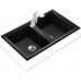 Кухонная мойка Teka Stone 90 B TG 2B Black Metallic