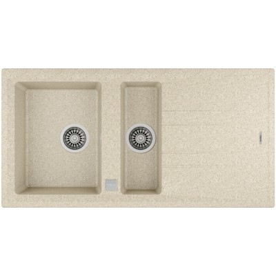 Chiuvetă de bucătărie Teka Stone 60 B TG 11/2B 1D Sand Beige