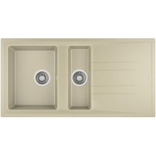 Кухонная мойка Teka Stone 60 B TG 11/2B 1D Topaz Beige