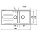 Кухонная мойка Teka Stone 60 B TG 11/2B 1D White