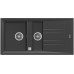 Кухонная мойка Teka Stone 60 B TG 11/2B 1D Black Metallic