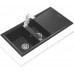 Кухонная мойка Teka Stone 60 B TG 11/2B 1D Black Metallic