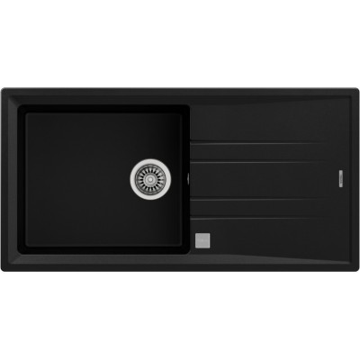 Кухонная мойка Teka Stone 60 L TG 1B 1D Black Metallic