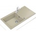 Кухонная мойка Teka Stone 50 B TG 1B 1D Topaz Beige