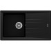 Кухонная мойка Teka Stone 50 B TG 1B 1D Black Metallic
