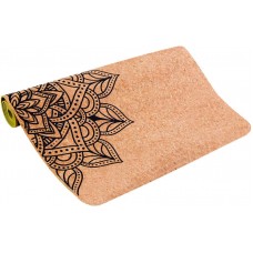 Covoraș fitness Spokey Savasana Cork/Green (926537)