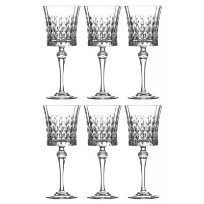 Set de pahari Cristal D'Arques Lady Diamond 270ml 6pcs (L9743)