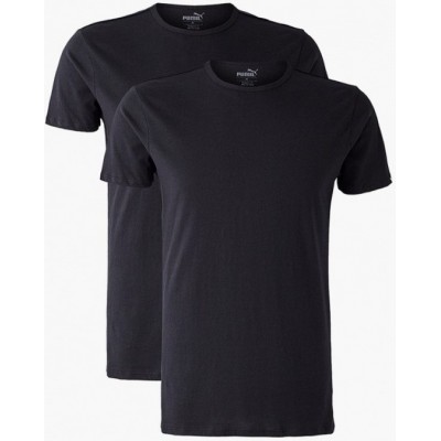 Мужская футболка Puma Basic 2P Crew Tee Black S