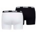 Мужские трусы Puma Basic Boxer 2P White/Black S