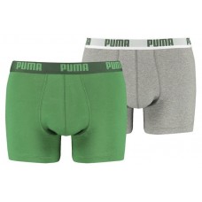 Мужские трусы Puma Basic Boxer 2P Amazon Green S