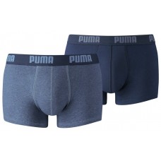 Мужские трусы Puma Basic Trunk 2P Denim S