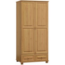 Шкаф Poland №5 С80 Hanger\Shelves 2D (Alder)