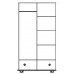 Шкаф Poland №5 С80 Hanger\Shelves 2D (Alder)