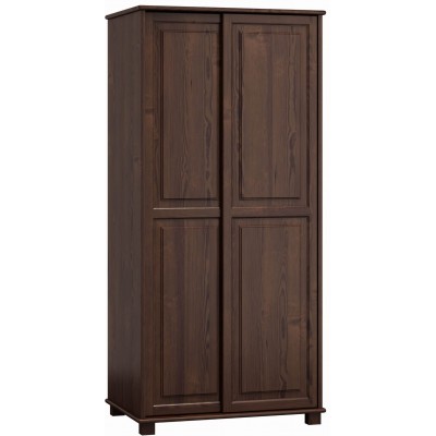 Dulap cu uşi glisante Poland №6 С90 Hanger 2D (Walnut)