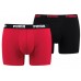 Мужские трусы Puma Basic Boxer 2P Red/Black S