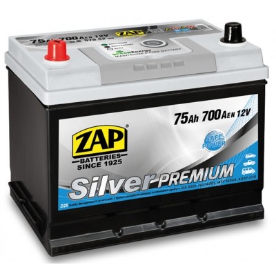 Аккумулятор Zap Silver Premium Japan Cars L (575 52)