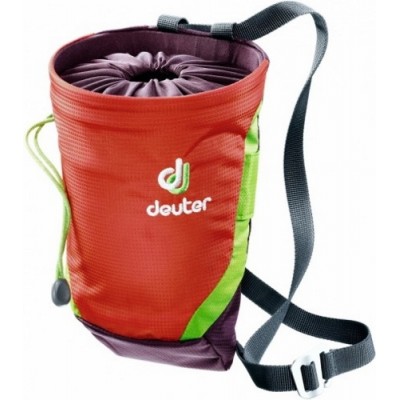 Мешочки для магнезии Deuter Gravity Chalk Bag II L Papaya-Aubergine