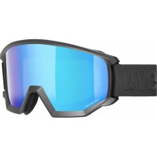 Ochelari pentru schi Uvex Athletic CV Black SL/Blue-Green