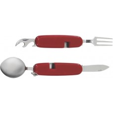 Tacâmuri pentru camping Outwell Easy Camp Folding Cutlery N17 Red