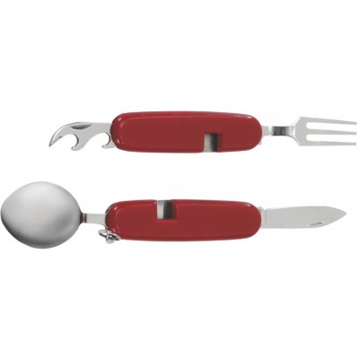 Tacâmuri pentru camping Outwell Easy Camp Folding Cutlery N17 Red