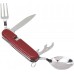 Tacâmuri pentru camping Outwell Easy Camp Folding Cutlery N17 Red