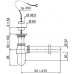 Sifon pentru lavoar Wirquin SL213 (34578002)